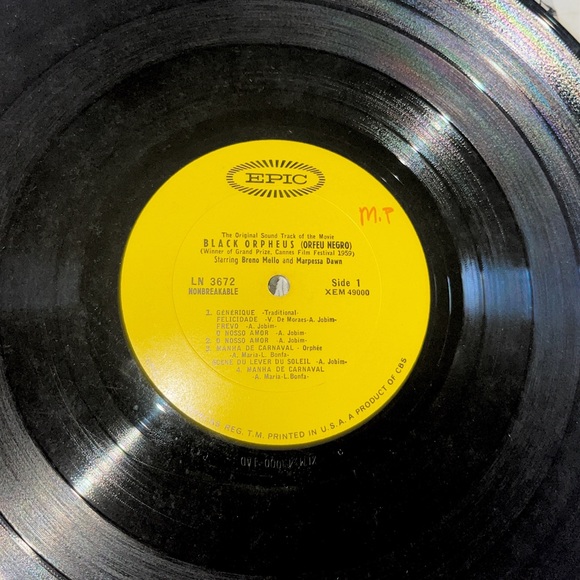 Black Orpheus Original Soundtrack; Record - Picture 4 of 6